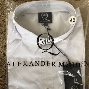 Alexander McQueen Woven Harness shirt